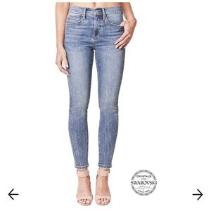 Nicole Miller Soho Swarovski jeans size 6